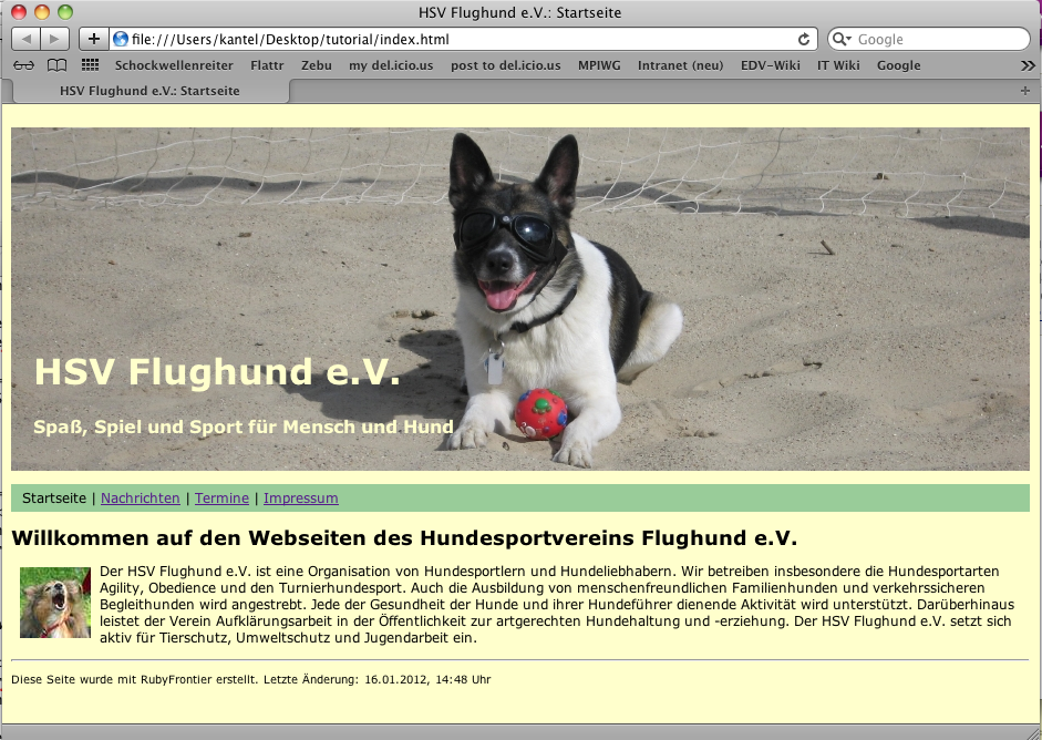 HSV Flughund e.V. -- der endgültige Webauftritt